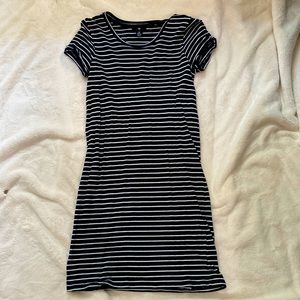 Navy t-shirt dress